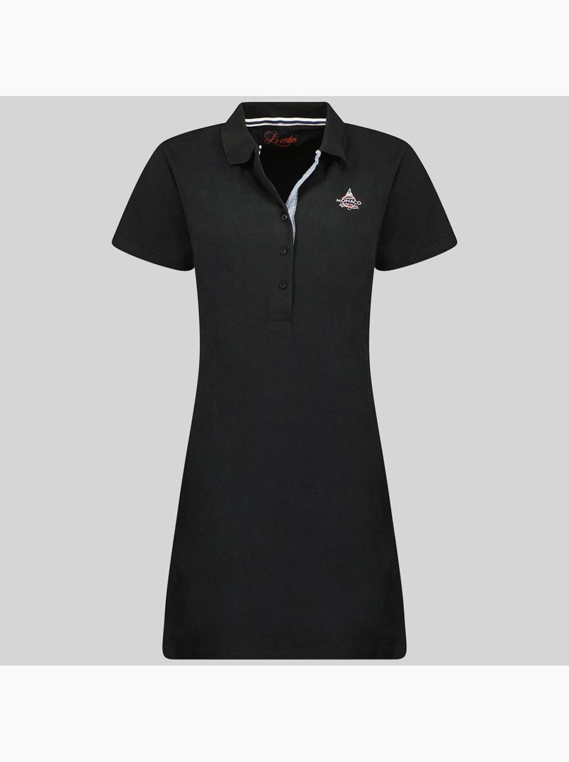 Robe polo kandra – geographical norway Noir - Kiabi