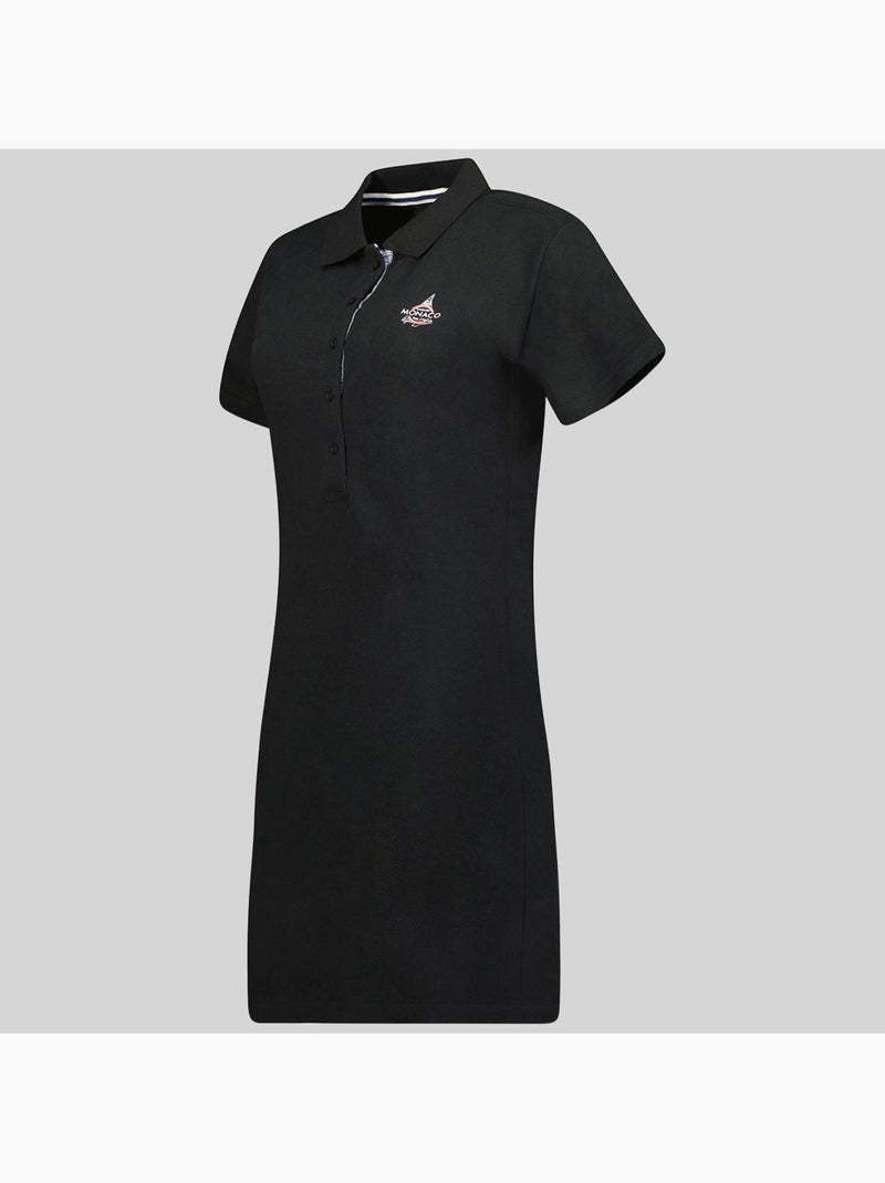 Robe polo kandra – geographical norway Noir - Kiabi