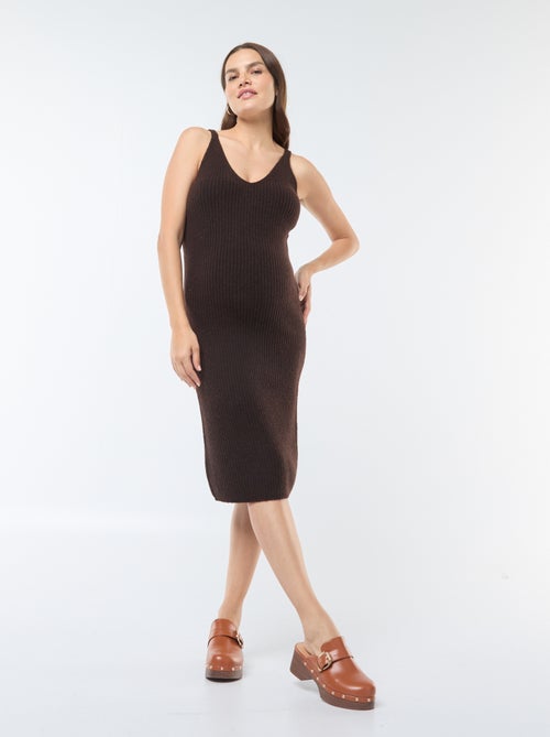 Robe pull de maternité 2-en-1 - Kiabi