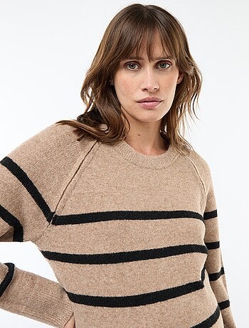 Robe pull de maternité