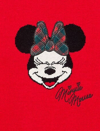 Robe pull de Noêl 'Disney' 'Minnie' 'Noël'