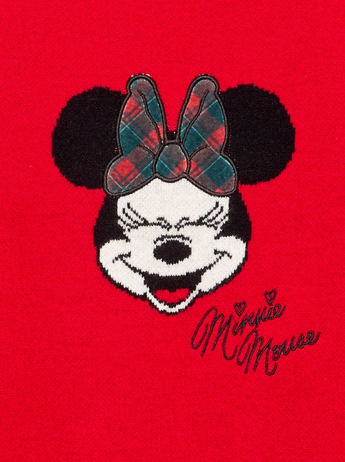 Robe pull de Noêl 'Disney' 'Minnie' 'Noël' - Kiabi