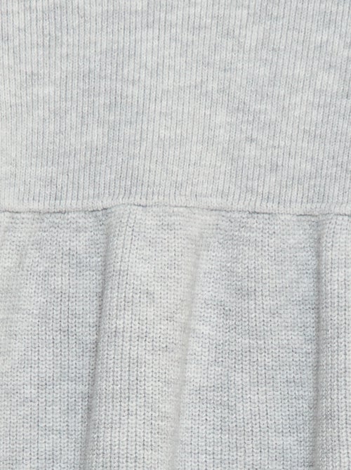 Robe pull en maille tricot douce - Kiabi