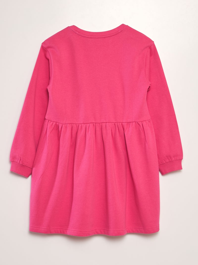 Robe pull licorne + sequin ROSE - Kiabi