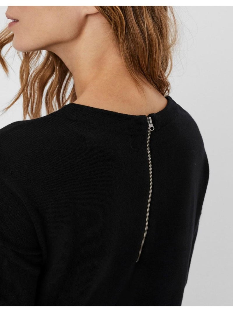 Robe pull Vero Moda Noir Noir - Kiabi
