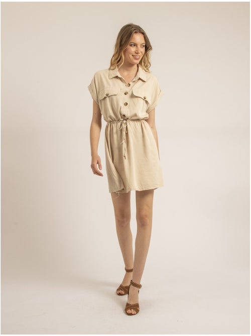 Robe saharienne ibelle - Kiabi Robe saharienne ibelle - Kiabi