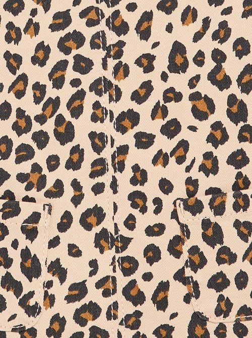 Robe salopette avec imprimé 'léopard' - Kiabi Robe salopette avec imprimé 'léopard' - Kiabi