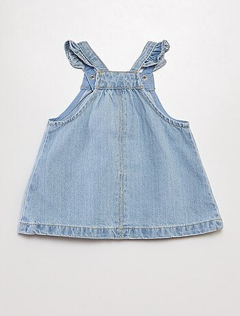 Robe salopette en jean