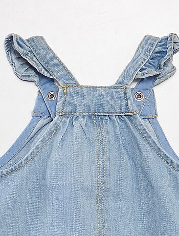 Robe salopette en jean