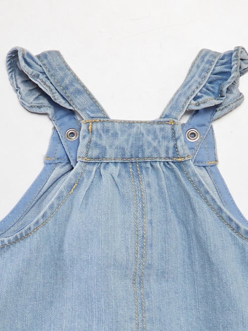 Robe salopette en jean - Kiabi