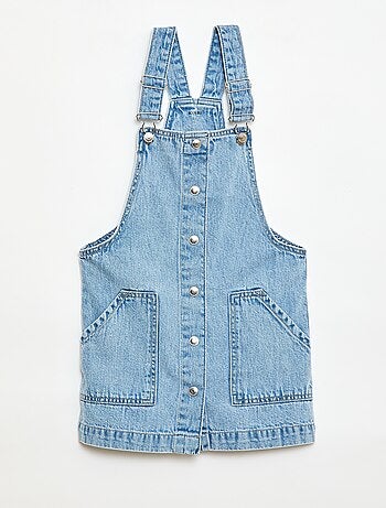 Robe salopette en jean