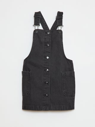 Robe salopette en jean