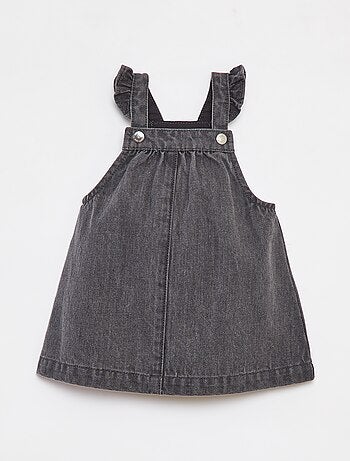 Robe salopette en jean
