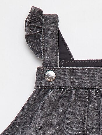 Robe salopette en jean