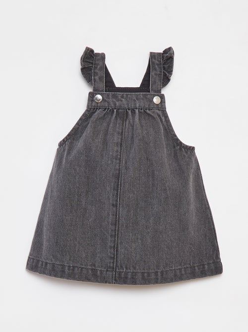 Robe salopette en jean - Kiabi