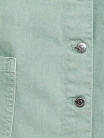 Robe salopette en jean