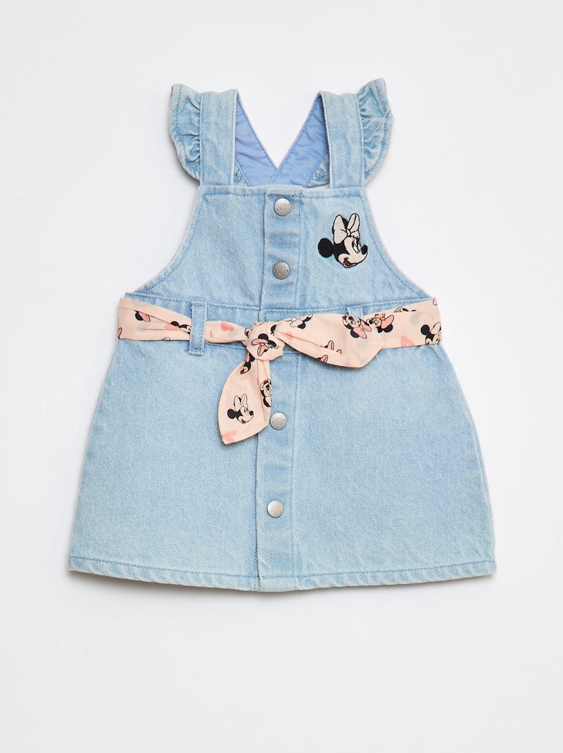 Robe salopette 'Minnie' 'Disney' Bleu - Kiabi