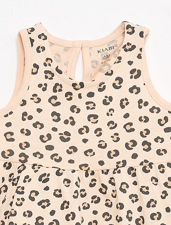 Robe sans manches à message