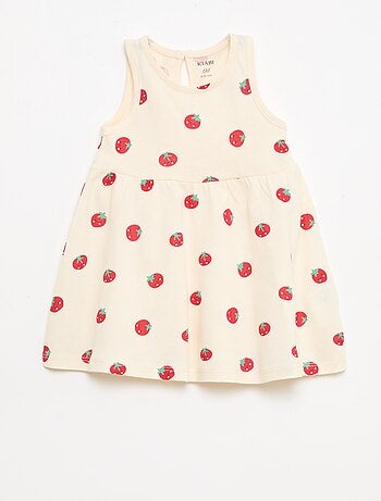 Robe sans manches à message