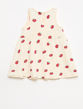 Robe sans manches à message