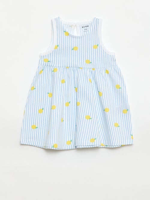 Robe sans manches à message - Kiabi