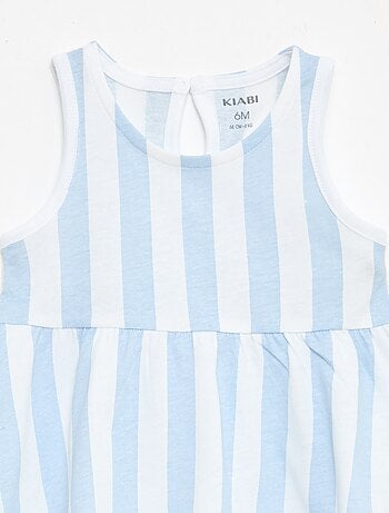 Robe sans manches à message