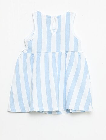 Robe sans manches à message