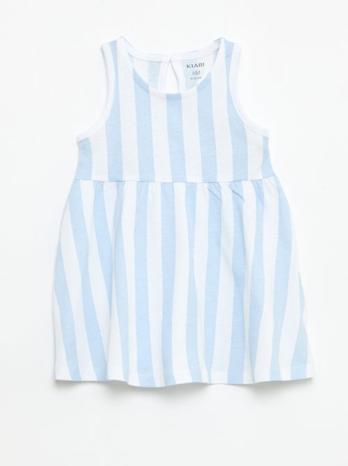 Robe sans manches à message - Kiabi