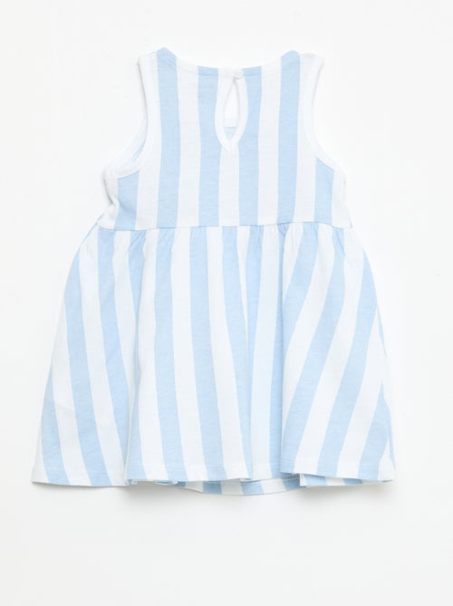 Robe sans manches à message - Kiabi