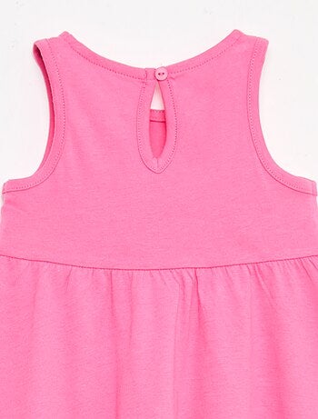 Robe sans manches à message