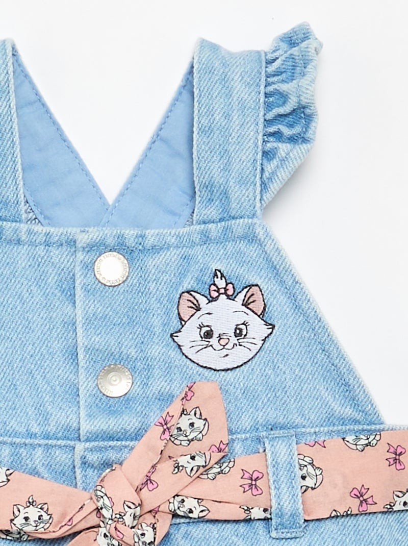 Robe sans manches en denim Bleu - Kiabi