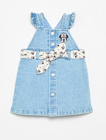 Robe sans manches en denim