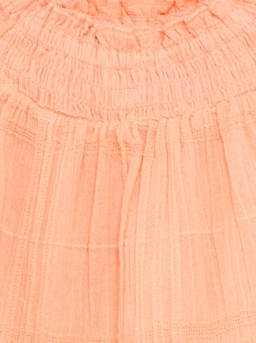 Robe sans manches en dobby - Kiabi