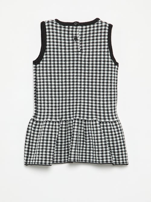 Robe sans manches en tricot avec nœuds - Kiabi