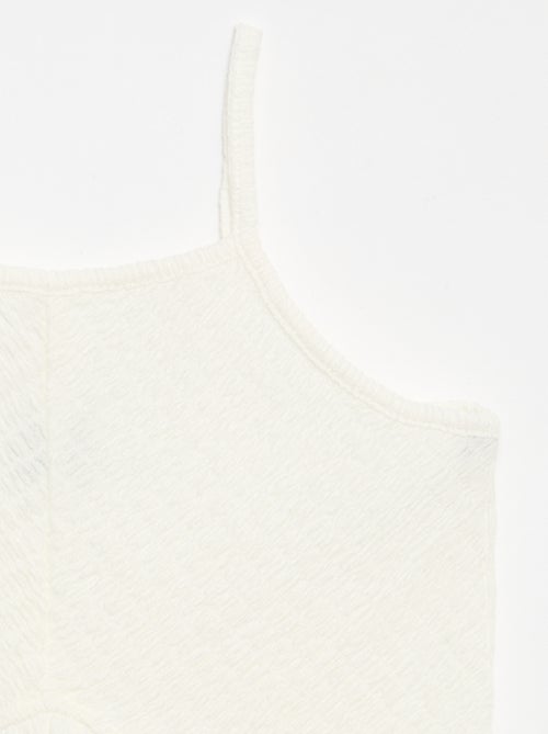Robe smockée à fines bretelles - Kiabi