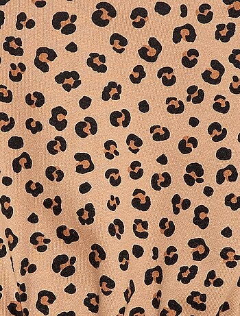 Robe sweat avec effet 2 en 1 à la base