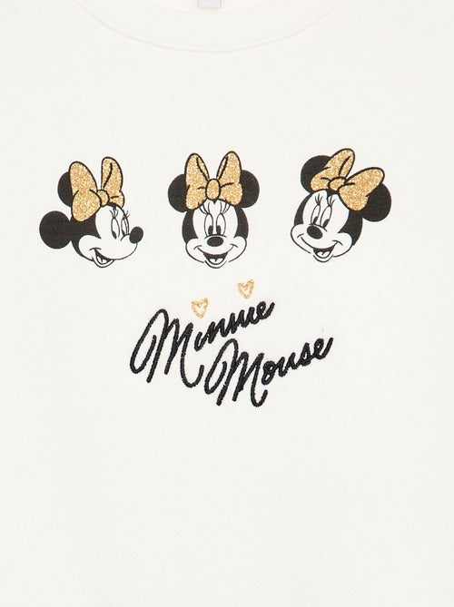Robe sweat en molleton et tulle 'Minnie' 'Disney' - Kiabi