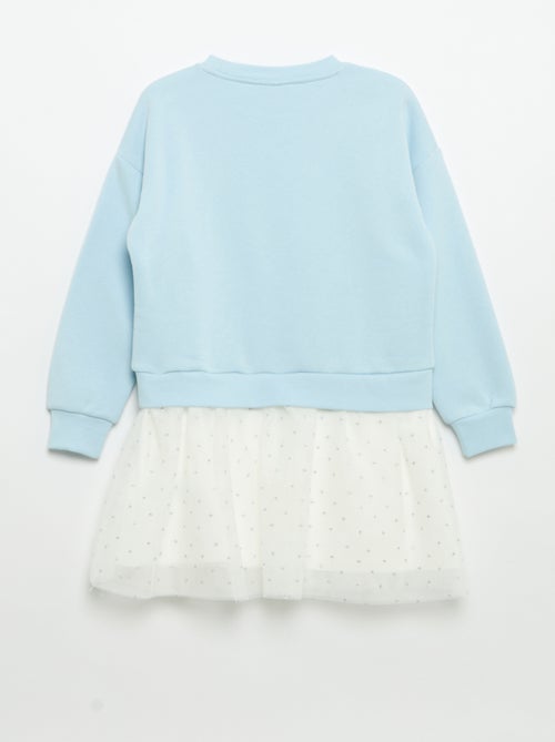 Robe sweat en molleton et tulle 'Minnie' 'Disney' - Kiabi