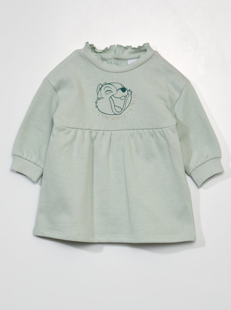 Robe sweat 'Mickey' 'Disney' Bleu - Kiabi