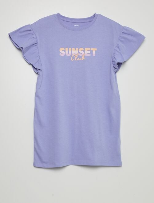 Robe t-shirt 'sunset club' - Kiabi
