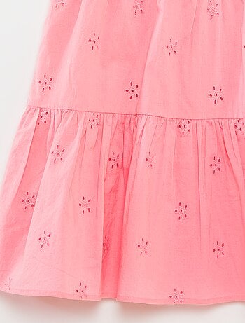 Robe unie à bretelles tressées