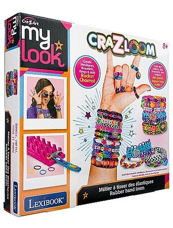 Rock 'n' roll elastiekjes weefgetouw armbanden