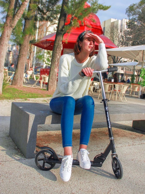 Rockster step met 200 mm wielen, opvouwbaar en verstelbaar – tot 100 kg - Kiabi Rockster step met 200 mm wielen, opvouwbaar en verstelbaar – tot 100 kg - Kiabi