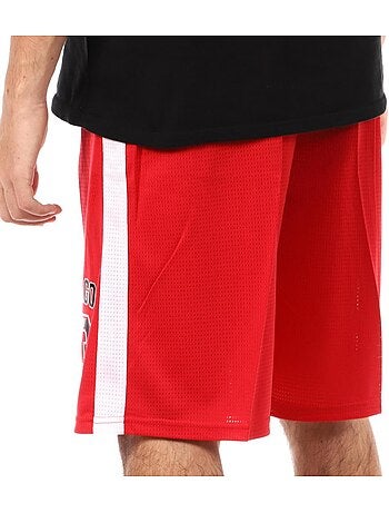 Rode basketbalshort voor heren sport zone miami
