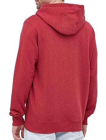 Guess heren hoodie marineblauw geborduurd