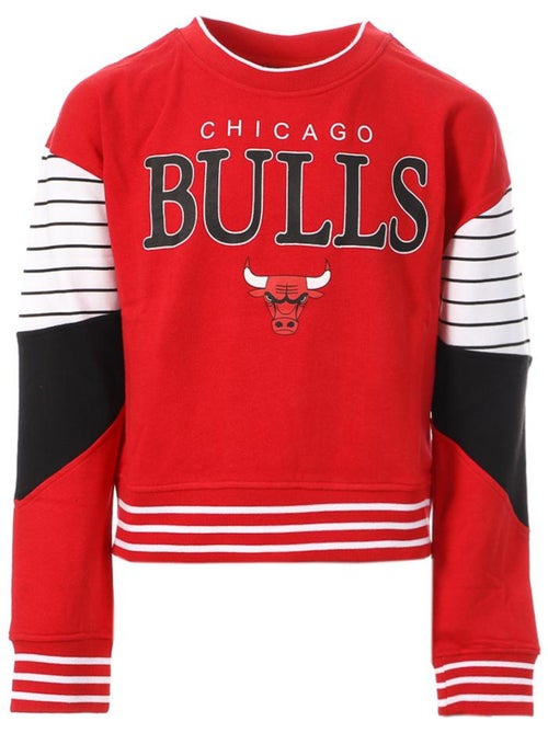 Rode NBA Chicago Bulls Cheer Meisjes Sweatshirt - Kiabi Rode NBA Chicago Bulls Cheer Meisjes Sweatshirt - Kiabi