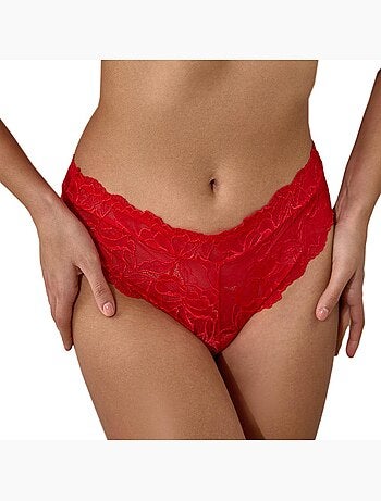 Rode tanga slip dames les petites bombes nila