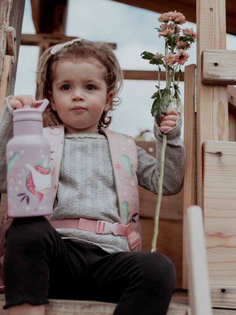 Roestvrijstalen thermosfles voor kinderen | sassi junior Roze - Kiabi