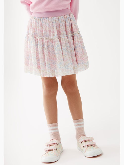 Rok conguitos falda con corazones - Kiabi Rok conguitos falda con corazones - Kiabi
