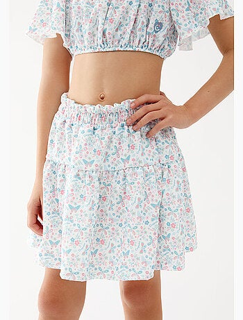 Rok conguitos falda con mariposas